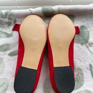 Elegant Red Women's Flats